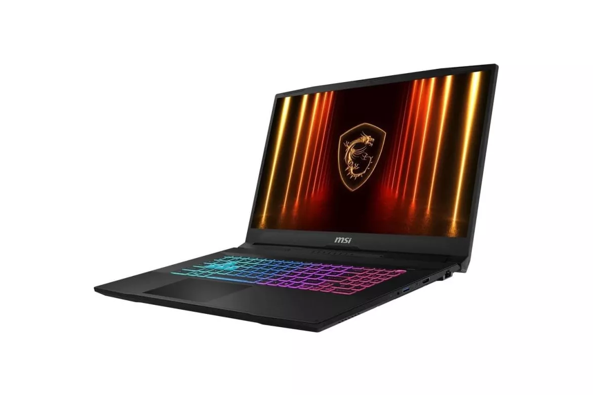 Port&aacute;til MSI Katana 17 HX B14WGK-036XPL 17,3" Intel Core i7-14650HX 16GB 1TB SSD RTX 5070 Sin SO