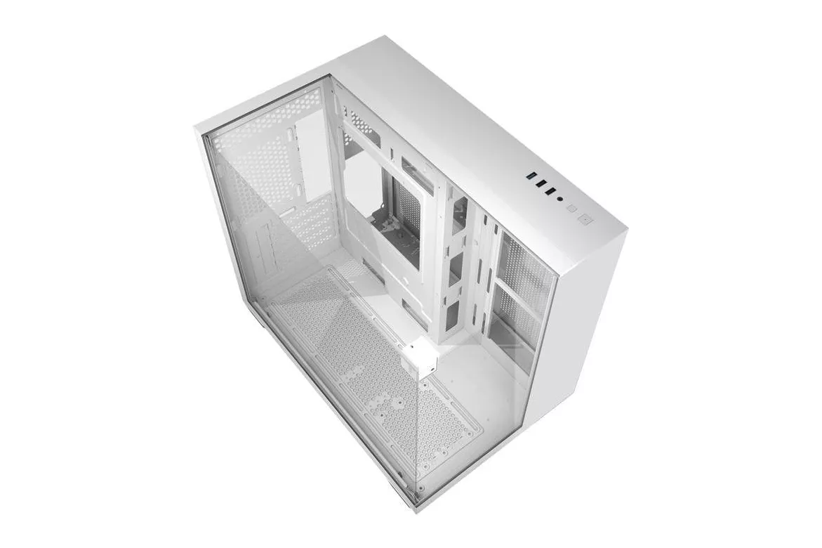 Caja PC Darkflash TH285M Blanca Torre Media ITX M-ATX