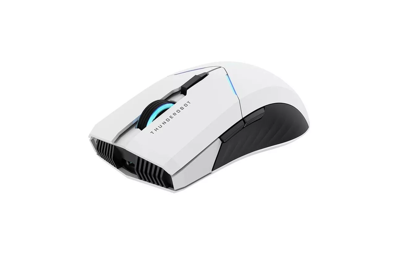 Rat&oacute;n Thunderobot ML702 Wireless 8000 DPI Blanco RGB 6 Botones