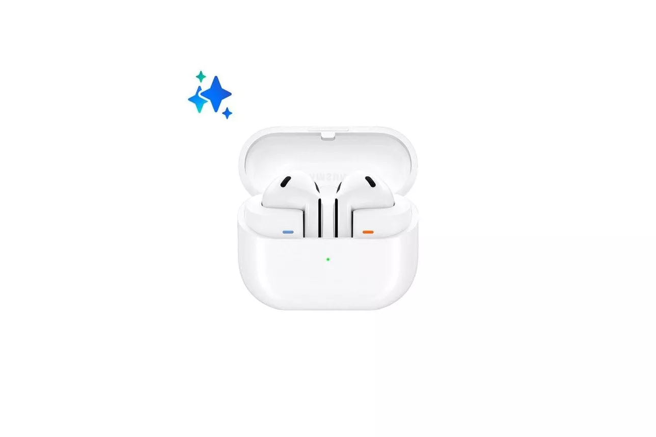 Auriculares Samsung Galaxy Buds3 inal&aacute;mbricos Bluetooth con Cancelaci&oacute;n Activa de Ruido, IP57 y micr&oacute;fono, blanco