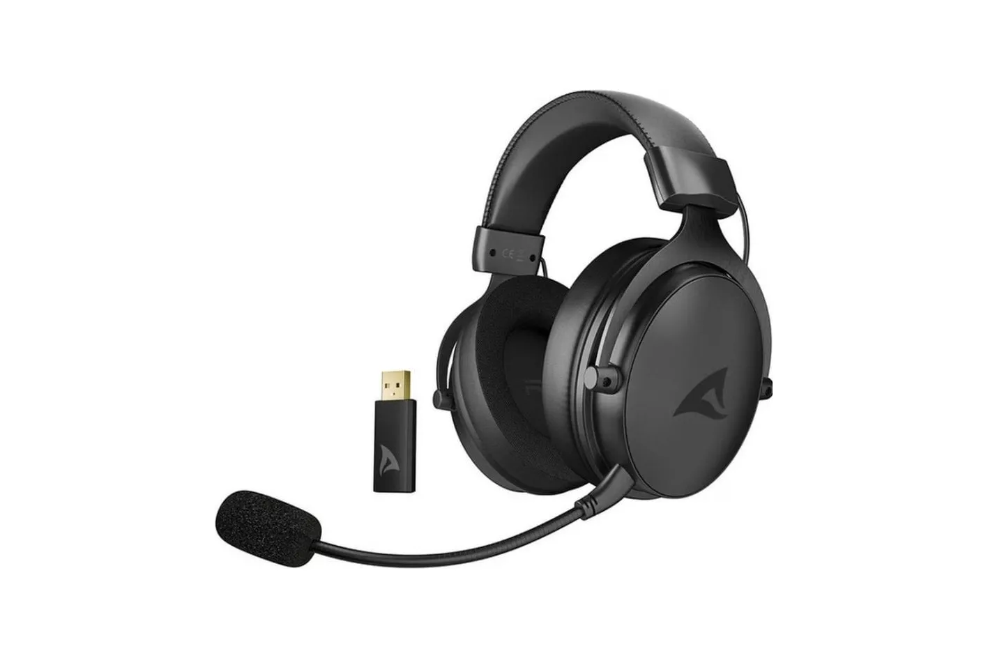 Auriculares Sharkoon Skiller SGH40W inal&aacute;mbricos y con cable, USB-A y jack 3,5 mm, negros