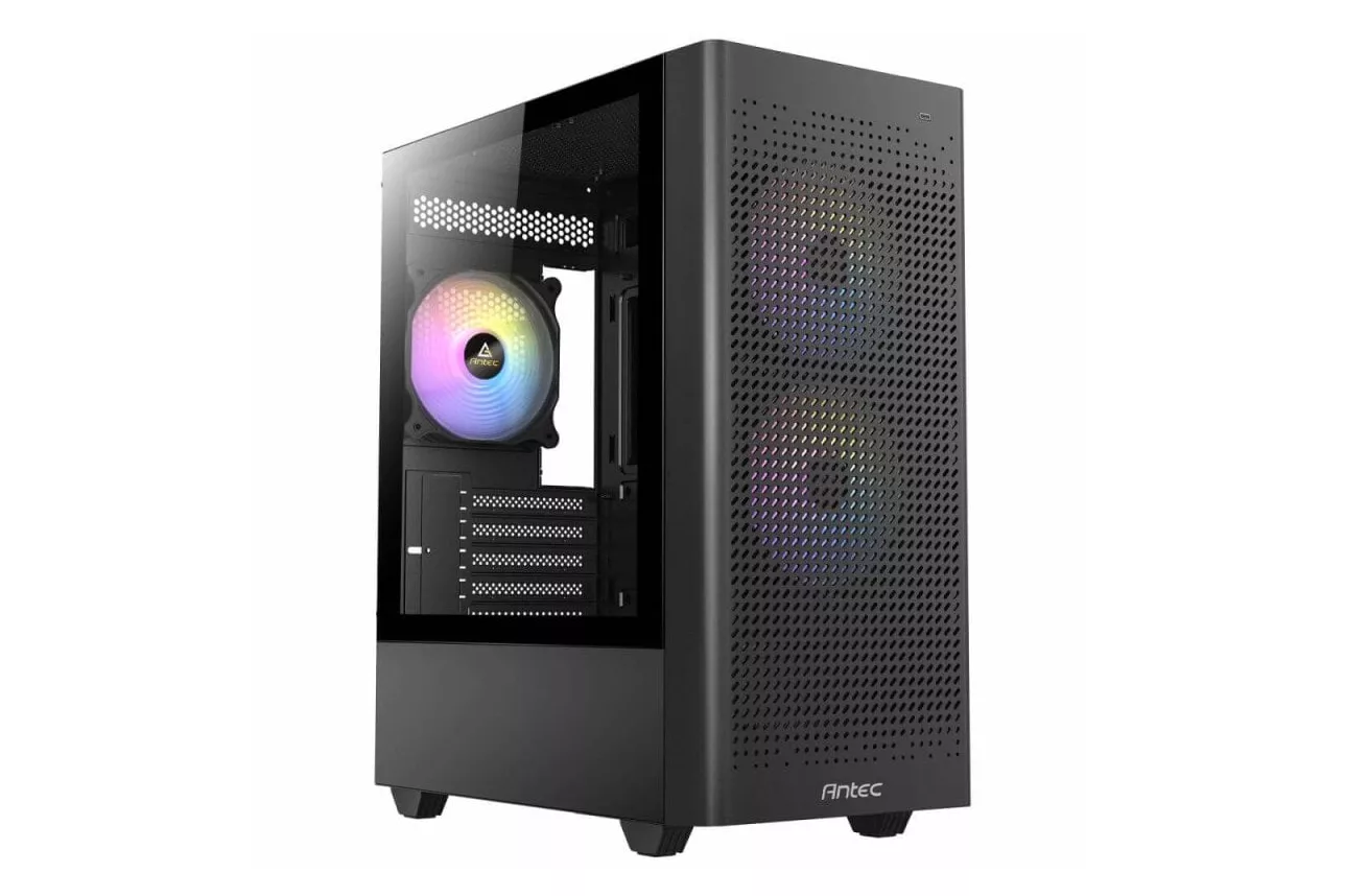 Antec NX500M ARGB Mini Tower Cristal Templado USB-C 3.2 Negra
