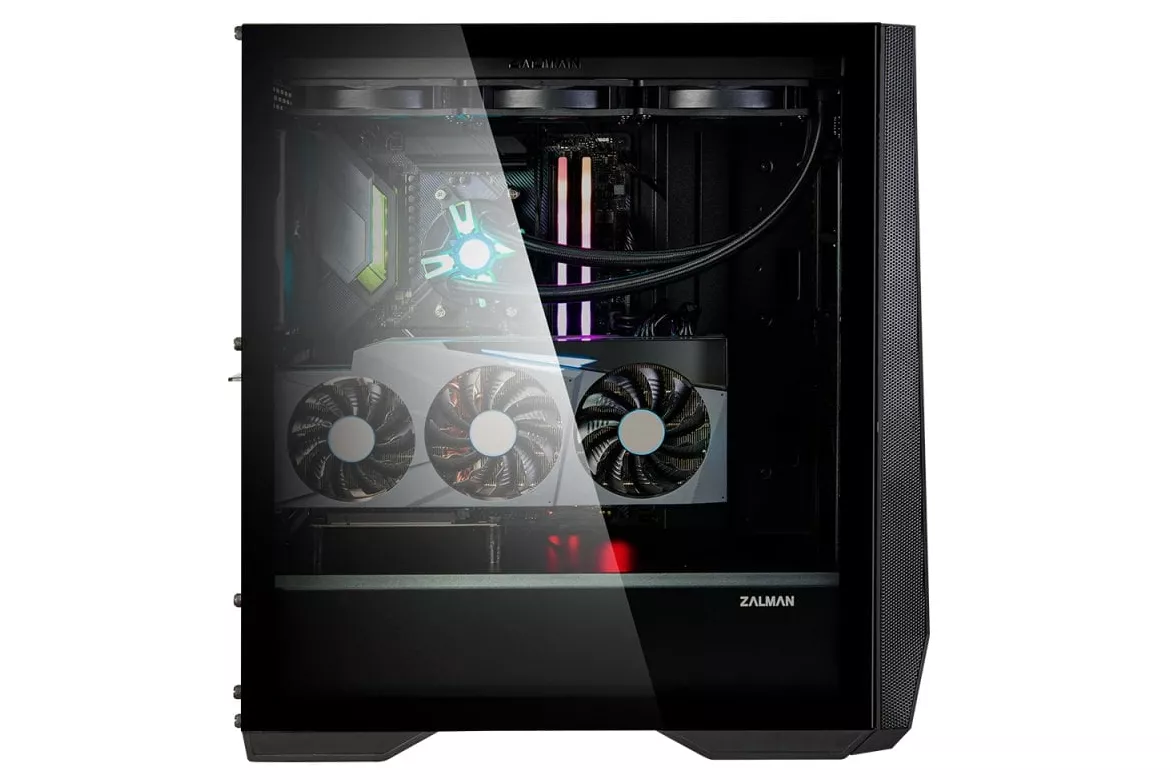 Zalman Z9 Iceberg Mid Tower Cristal Templado USB 3.2 Negra