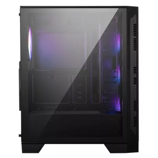 Torre PC MSI MAG FORGE 121A AIRFLOW ARGB Semi Torre ATX Cristal Templado USB 3.0 Negra Batman II Edition