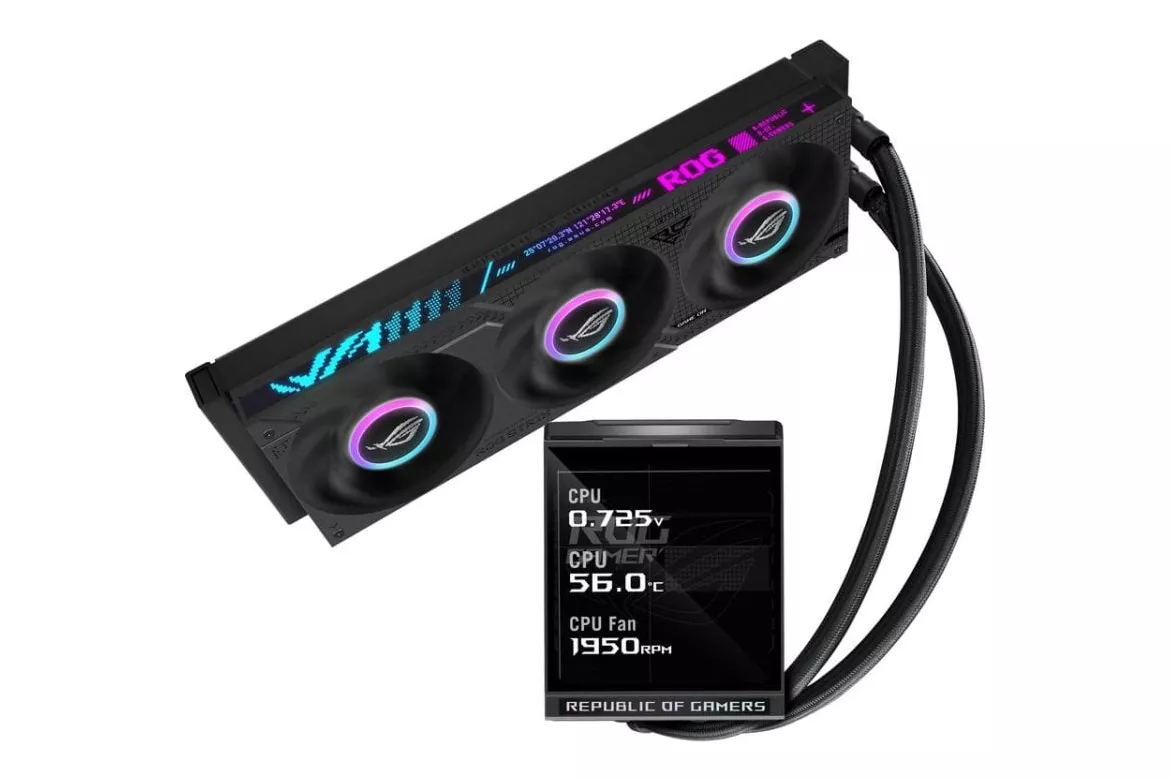 Refrigeraci&oacute;n l&iacute;quida ASUS ROG Strix LC IV 360 ARGB LCD 360mm 3 ventiladores RGB