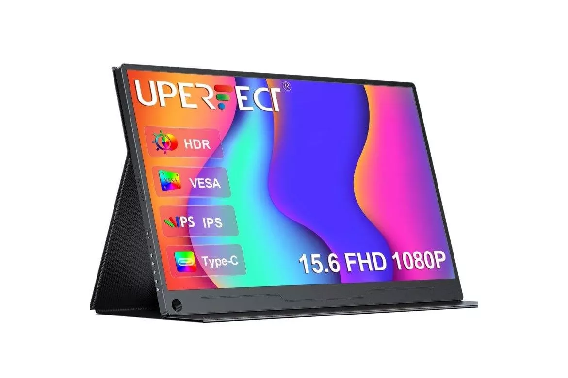 Monitor Uperfect 15,6" FullHD IPS HDR Altavoces Integrados USB-C VESA 3 ms
