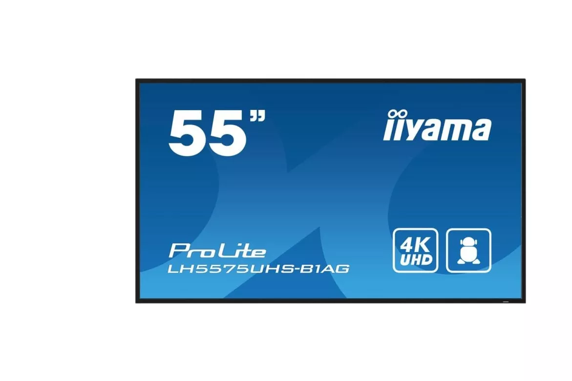 Monitor IIYAMA LH5575UHS-B1AG 55" UltraHD 4K 60Hz IPS Pantalla XL Se&ntilde;alizaci&oacute;n Digital