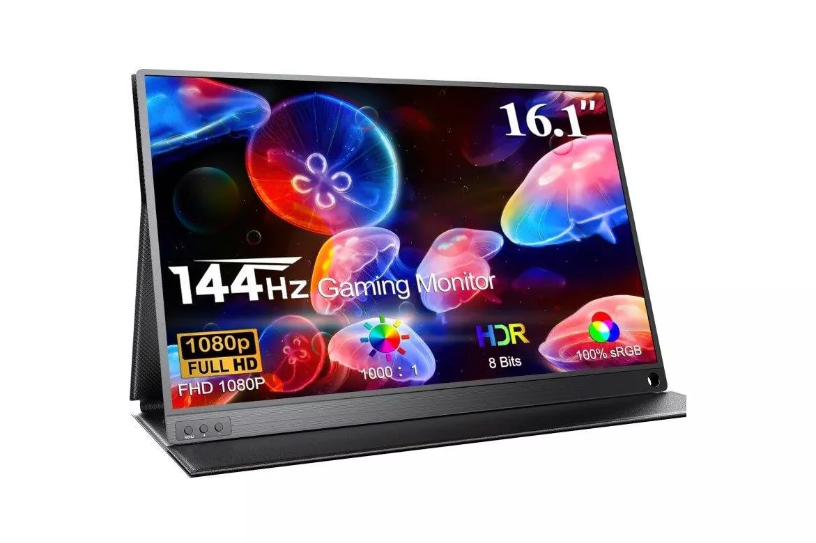 Monitor 100% Natural UPERFECT 16,1" FullHD 144Hz IPS USB-C HDR VESA