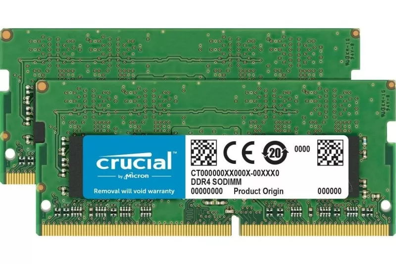 Crucial SO-DIMM DDR4 2666MHz PC4-21300 16GB 2x8GB CL19