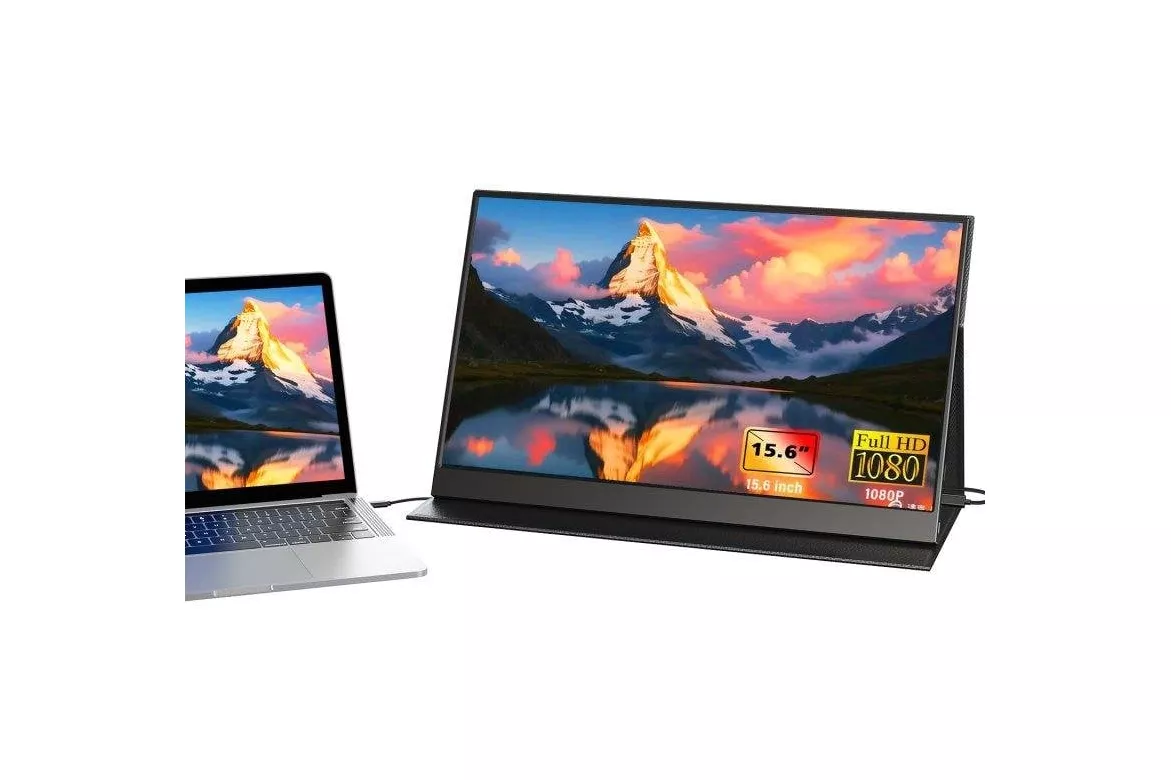 Monitor Uperfect 15,6" FullHD 60Hz IPS port&aacute;til antirreflejo VESA USB-C Mini HDMI