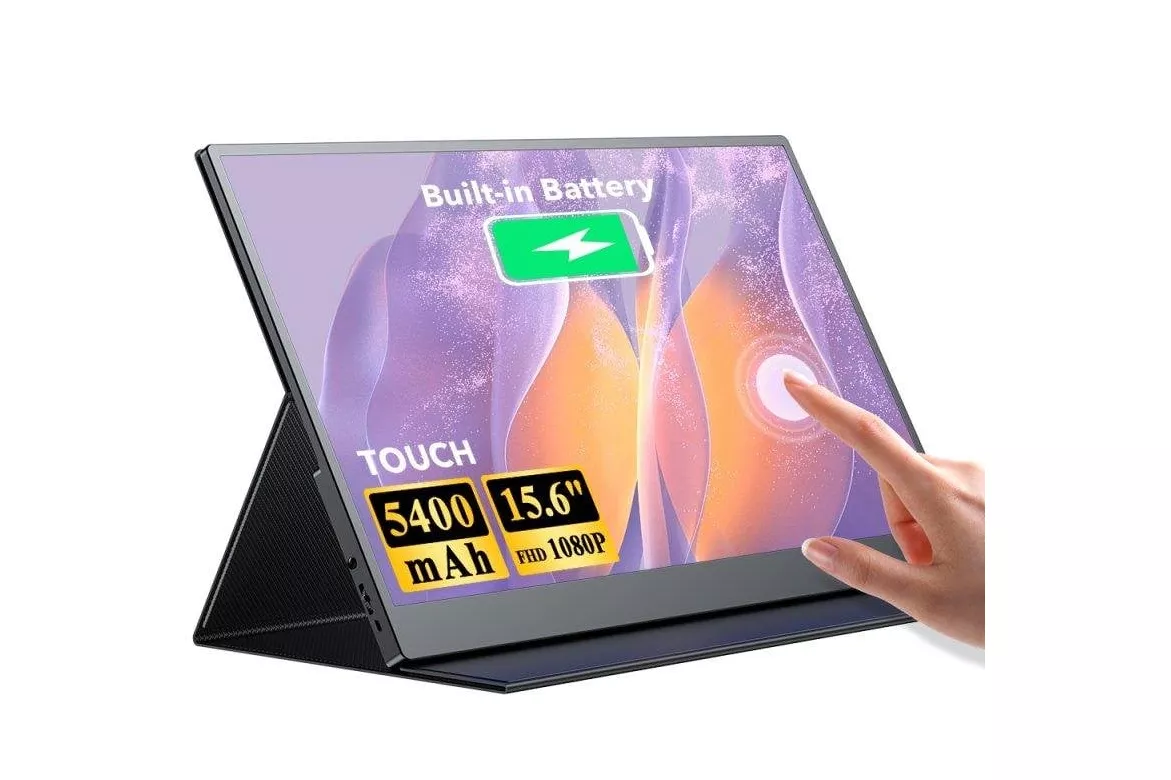 Monitor Uperfect 15,6" FullHD 60Hz IPS T&aacute;ctil Port&aacute;til USB-C VESA