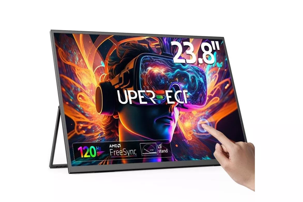 Monitor Uperfect 23,8" FullHD 120Hz QLED 1ms VESA