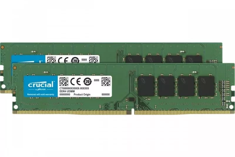 Crucial DDR4 2400MHz PC4-19200 16GB 2x8GB CL17