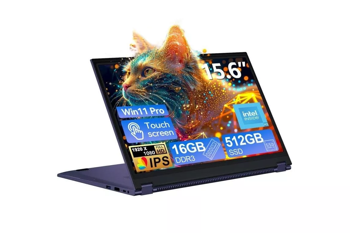 Port&aacute;til INTECHNE UCC-UL156 15,6" Intel Core m3-8100Y 16GB 512GB SSD UHD Graphics 615 Windows 11 Pro