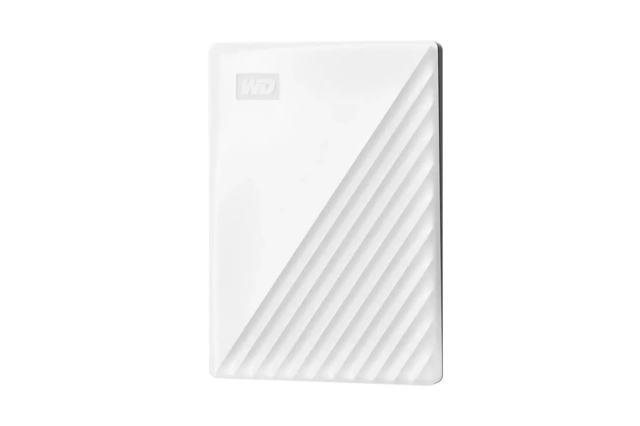 Disco duro Western Digital My Passport WDBYVG0020BWT-WESN 2 TB USB 3.2 Gen 1 Blanco encriptado