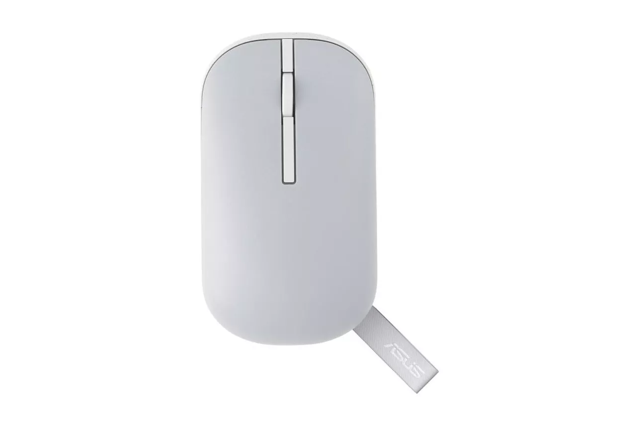Rat&oacute;n ASUS Marshmallow MD100 RF Wireless Bluetooth 1600 DPI Gris Ambidextro