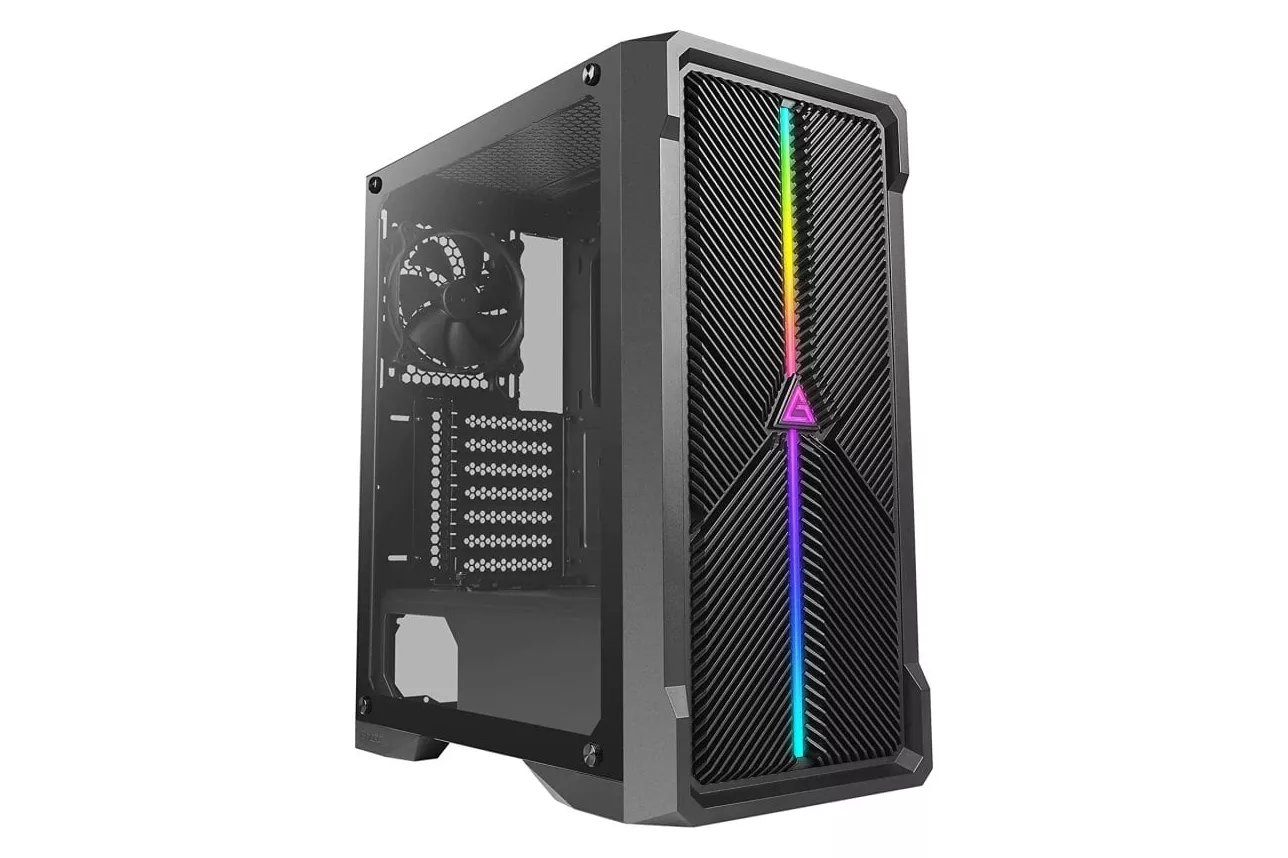 Antec NX420 Midi Tower Cristal Templado USB 3.0 RGB Negra