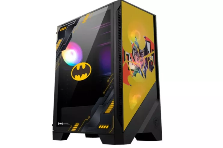 Torre PC MSI MAG FORGE 121A AIRFLOW ARGB Semi Torre ATX Cristal Templado USB 3.0 Negra Batman II Edition