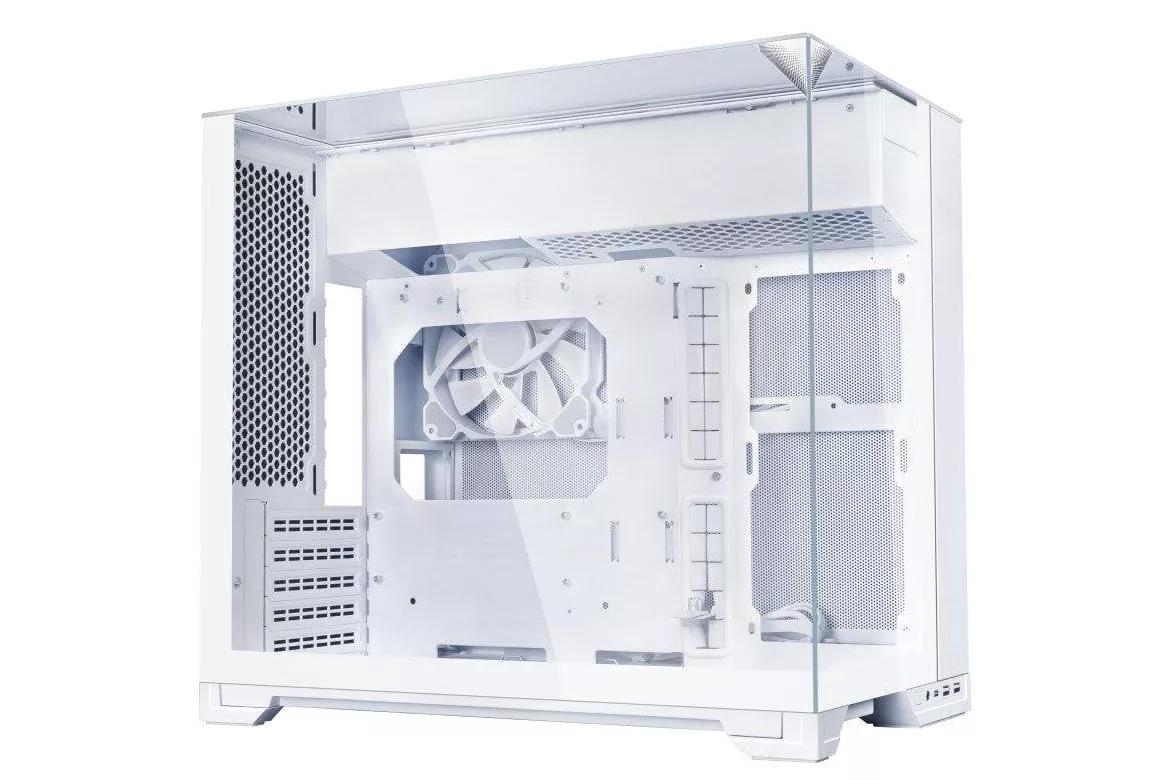 Caja PC Lian Li O11 Vision-M Blanca Dual-Chamber Mini-ITX/M-ATX