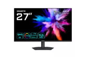 Monitor Gigabyte Gaming GO27Q24A 27" QHD QD-OLED 240Hz 0.03ms HDR FreeSync/G-Sync