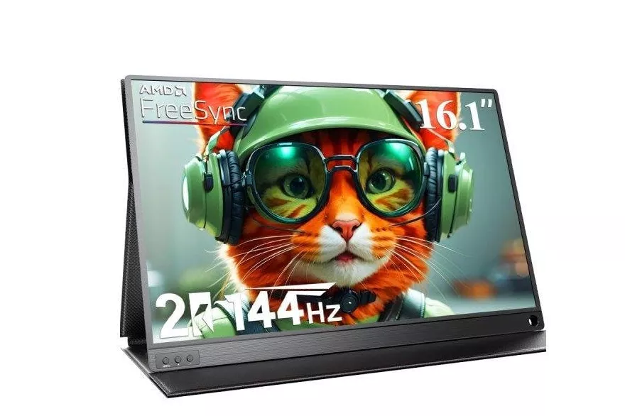 Monitor Uperfect 16,1" QHD 144Hz IPS HDR USB-C Mini HDMI Montaje VESA