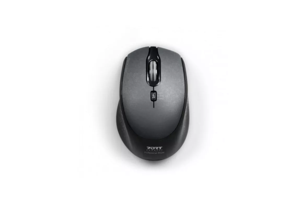 Rat&oacute;n Port Designs PORT Connect 900713 Inal&aacute;mbrico Ambidextro Negro 2.4 GHz