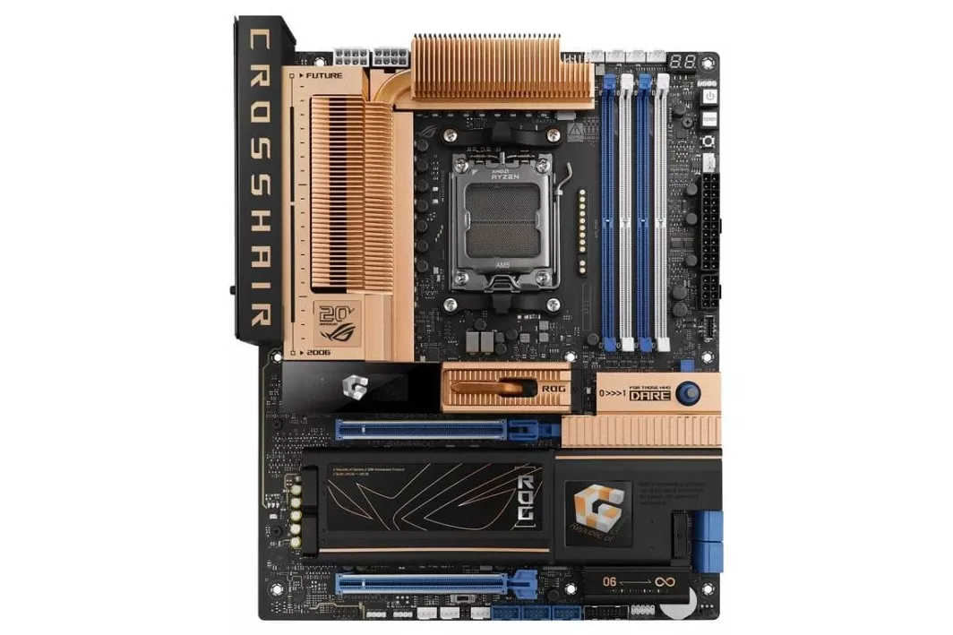 Placa Base ASUS ROG CROSSHAIR 2006 AMD X870E AM5 DDR5 ATX WiFi 7 RGB