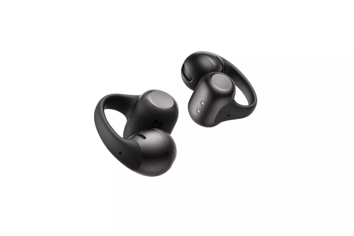 Auriculares Shokz OpenDots 2 inal&aacute;mbricos Bluetooth 6.1 Open Ear con micr&oacute;fono y carga inal&aacute;mbrica negro