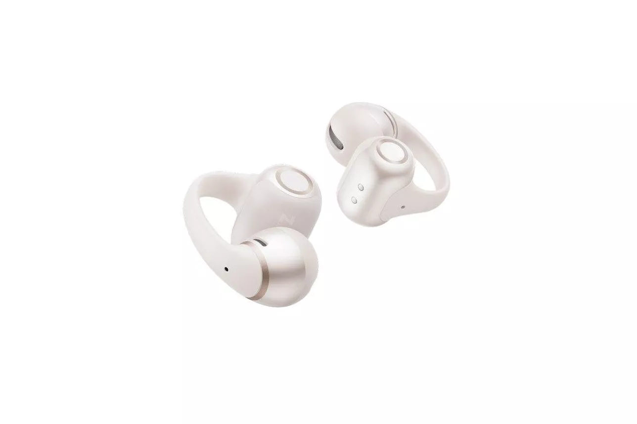 Auriculares Shokz OpenDots 2 inal&aacute;mbricos Bluetooth 6.1 Open Ear Micr&oacute;fono Blanco perla