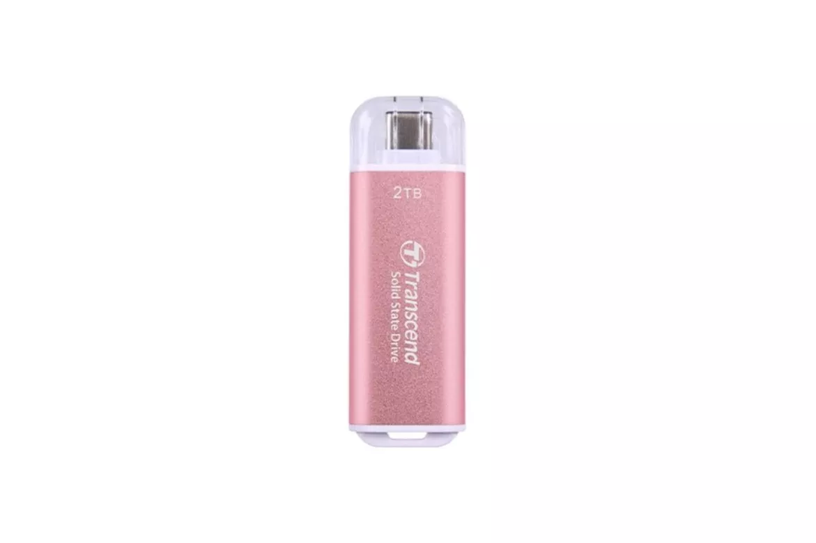 Disco Duro Transcend TS2TESD300P 2 TB SSD USB 3.2 Gen 2 1050 MB/s Azul