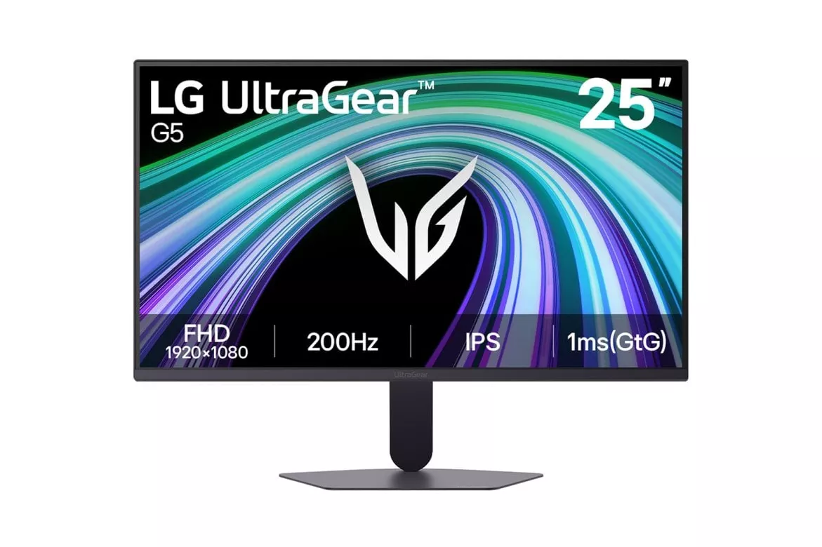Monitor LG 25G523B-B 24,4" FullHD 200Hz IPS 1ms FreeSync G-SYNC HDR10 Gaming