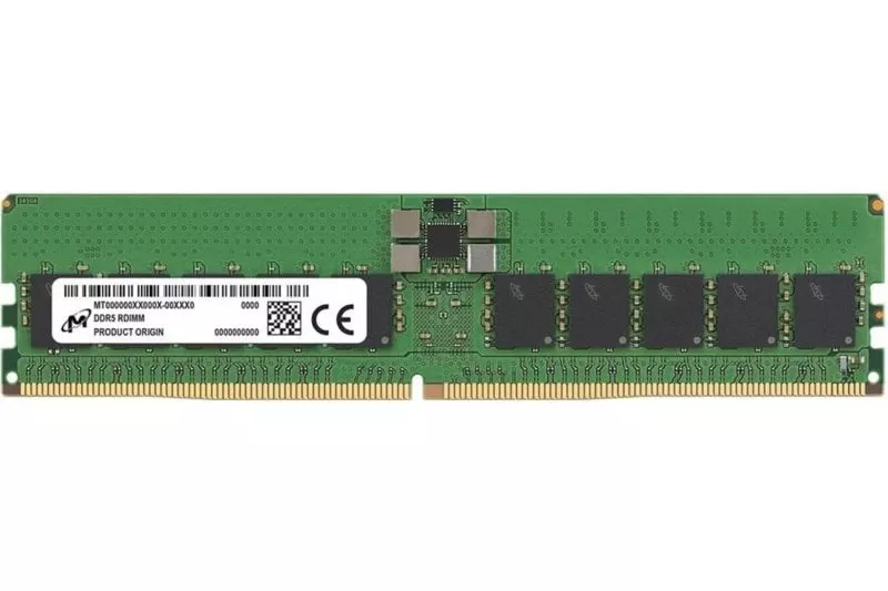 Memoria RAM Micron MTC20F2085S1RC64BH1T 32GB DDR5 6400MHz CL52 RDIMM Server