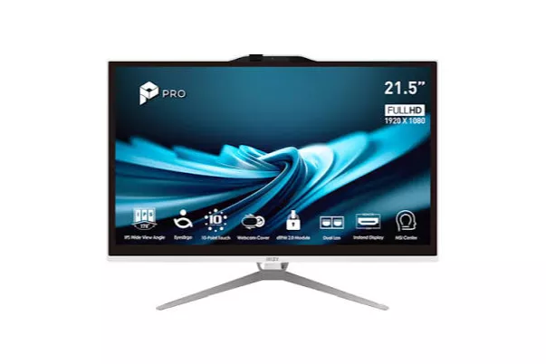 MSI Pro AP222T 14MA-618EU - All in One 21.5" Pentium G7400 8GB 128GB SSD W11