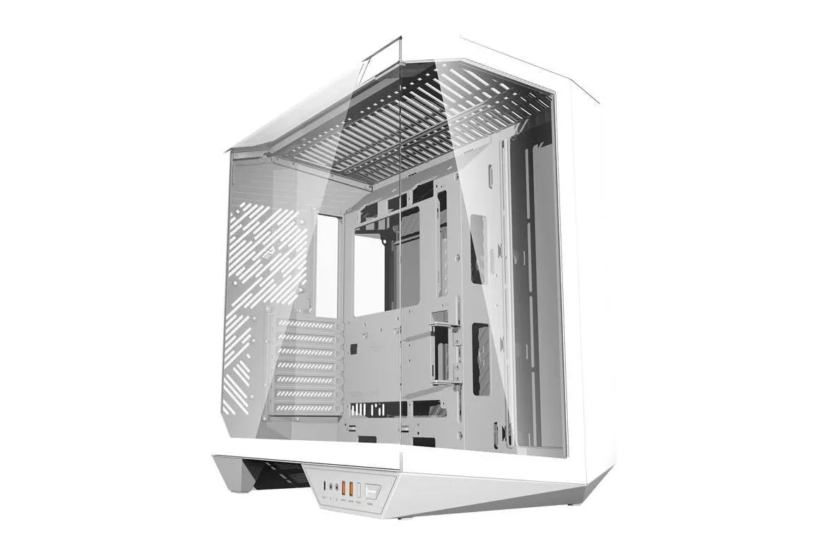 Caja PC Darkflash DY470 Blanca Torre Media ATX USB-C