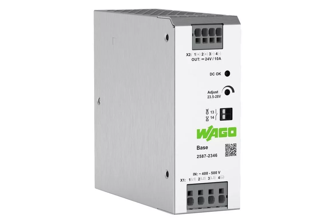 Fuente de alimentaci&oacute;n Wago 2587-2346 240W 24V 10A IP20 para montaje en carril DIN