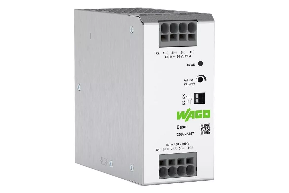 Fuente de alimentaci&oacute;n Wago 2587-2347 480W 24V 20A IP20 para interior