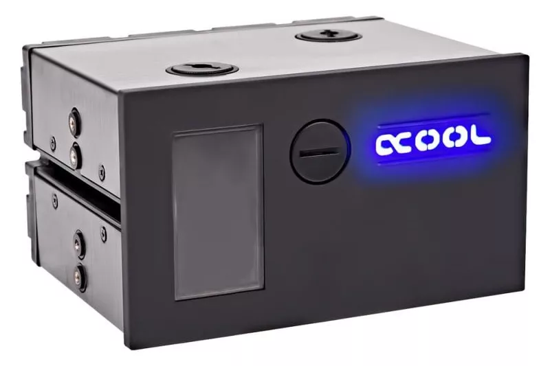 Refrigeraci&oacute;n l&iacute;quida Alphacool Eisfach dep&oacute;sito 148x132x84,5 mm negro