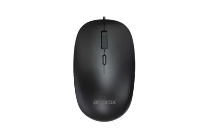 Approx APPXM150 &ndash; Rat&oacute;n &oacute;ptico con cable 1000 DPI Negro
