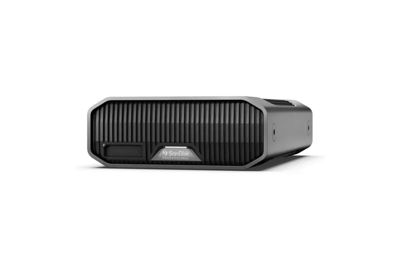 Disco Duro Sandisk G-Drive Project 8 TB externo 7200 rpm Thunderbolt 3 aluminio