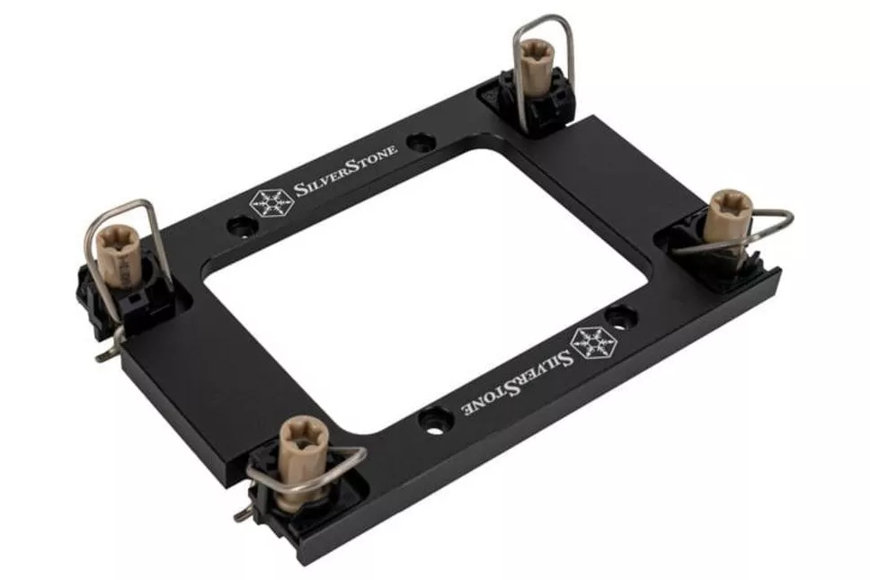 Soporte SilverStone para montaje Intel LGA4677 LGA4710 negro 120 mm