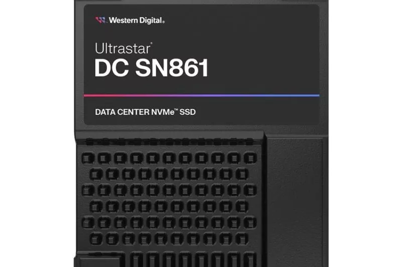 Disco Duro Western Digital Ultrastar DC SN861 3,84 TB SSD U.2 13700 MB/s NVMe 2.0
