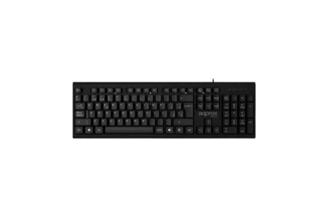 Approx APPMX225 - Teclado USB Negro