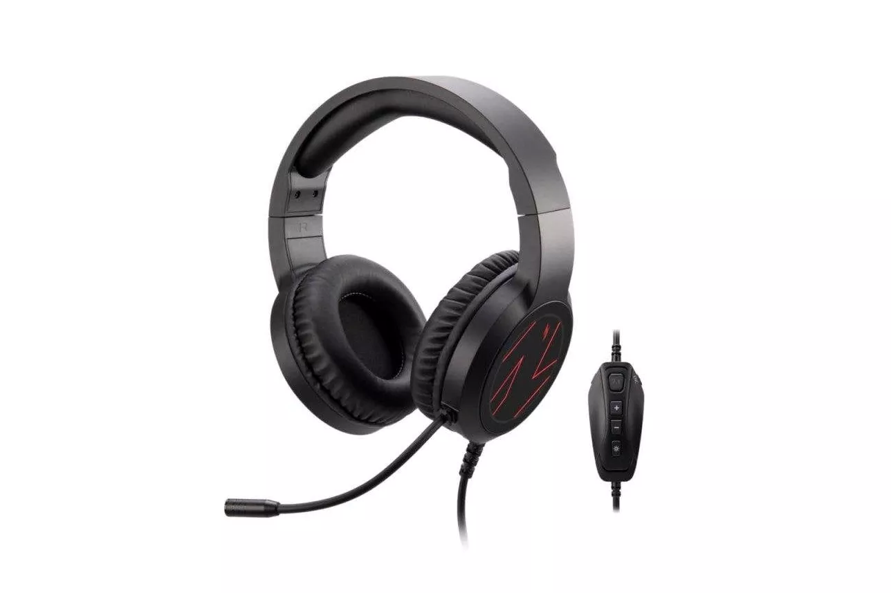 Auriculares Acer Nitro NHW310 con cable USB 7.1 Gaming Cancelaci&oacute;n de Ruido Negros
