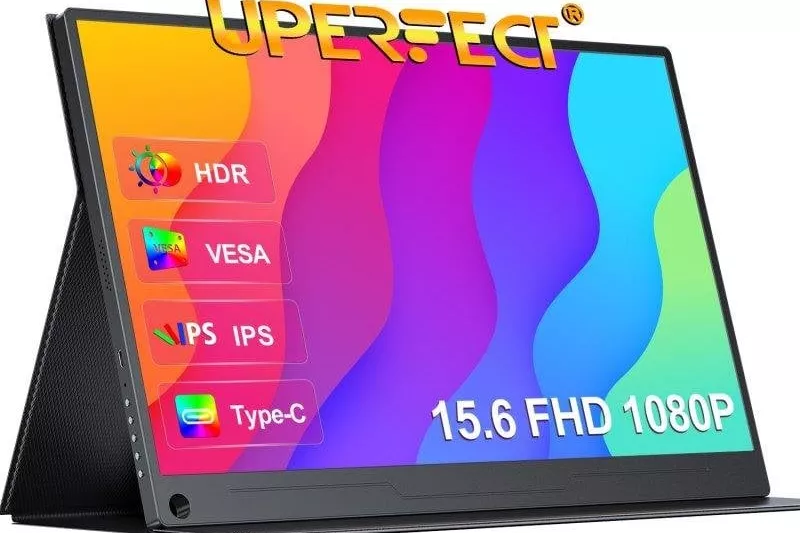 Monitor Uperfect 15,6" FullHD 60Hz IPS HDR Altavoces Integrados VESA 3ms