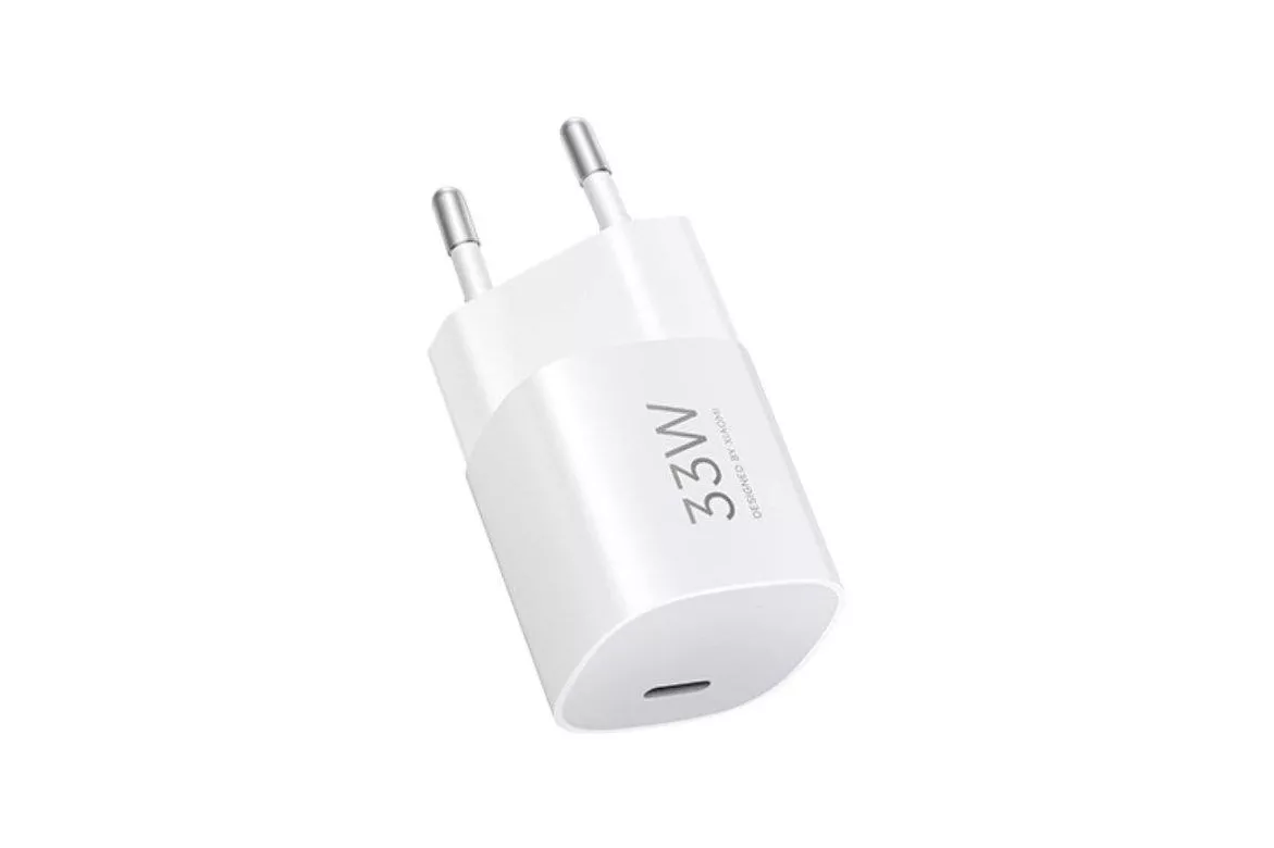 Fuente de alimentaci&oacute;n Xiaomi Nano Power Adapter 33W USB-C GaN blanco