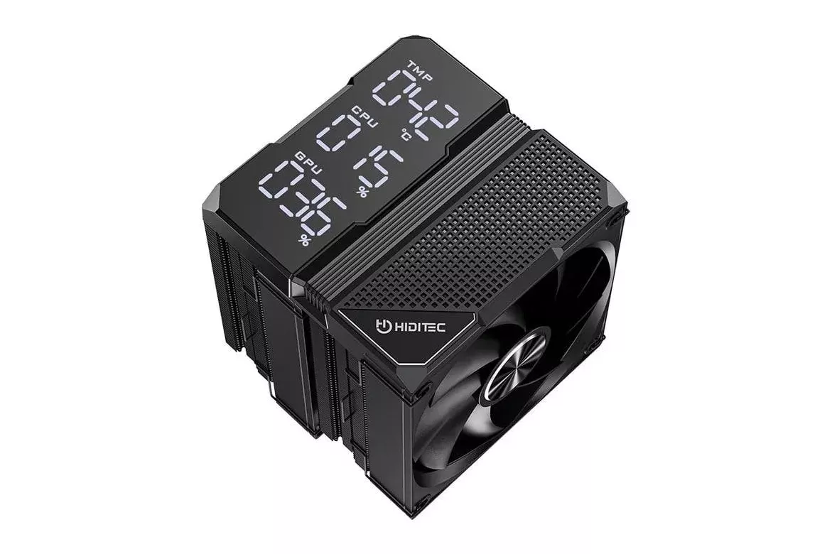 Refrigeraci&oacute;n Aire Hiditec Socket LGA 1851 AM5 120mm DC40 PRO RGB Digital