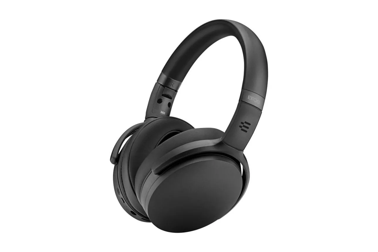 Auriculares Epos ADAPT 361 inal&aacute;mbricos Bluetooth con cancelaci&oacute;n activa de ruido y micr&oacute;fono negro