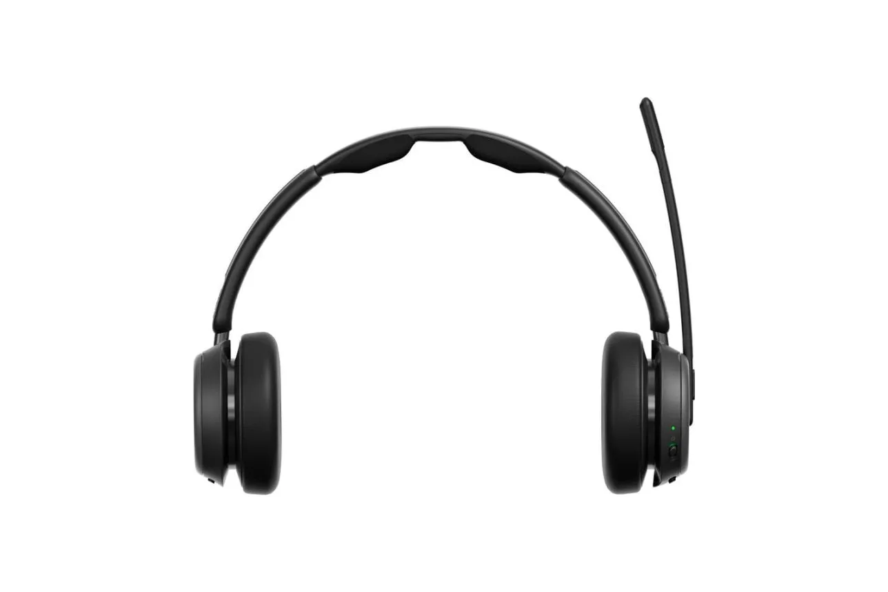 Auriculares EPOS IMPACT 1060T inal&aacute;mbricos Bluetooth con Cancelaci&oacute;n de Ruido, micr&oacute;fono y negro