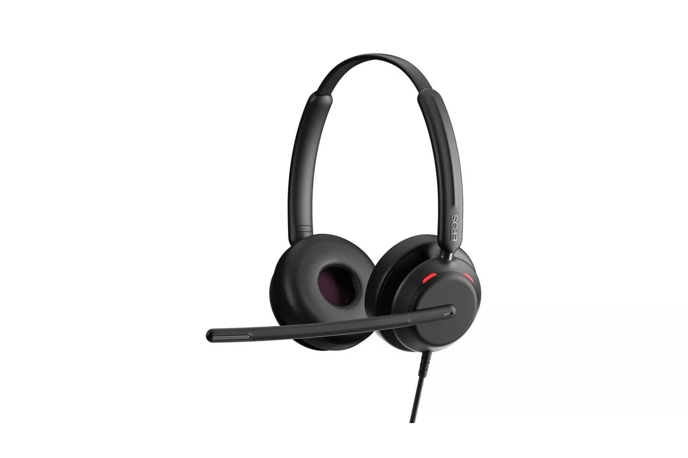 Auriculares EPOS IMPACT 760 con cable USB-C y adaptador USB-A para llamadas y m&uacute;sica negros