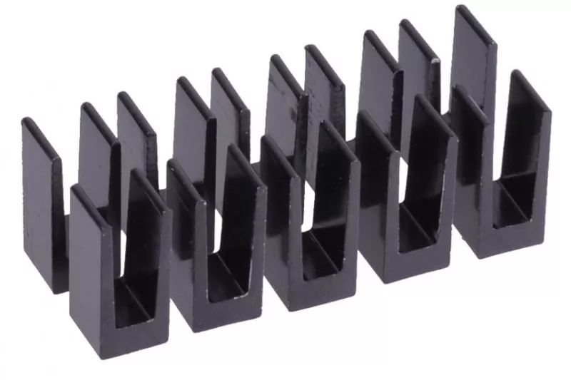 Alphacool GPU Pack 10 Disipadores de Calor 7x7mm Negros
